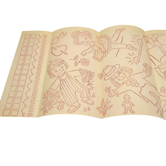 Vintage Kids in All Seasons Transfer Patterns, MCM Workbasket Iron On Transfers - Picture 3 of 3